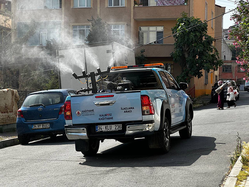 Kâğıthane Belediyesi’nden Haşere ve Sineklere Karşı Yoğun Mücadele