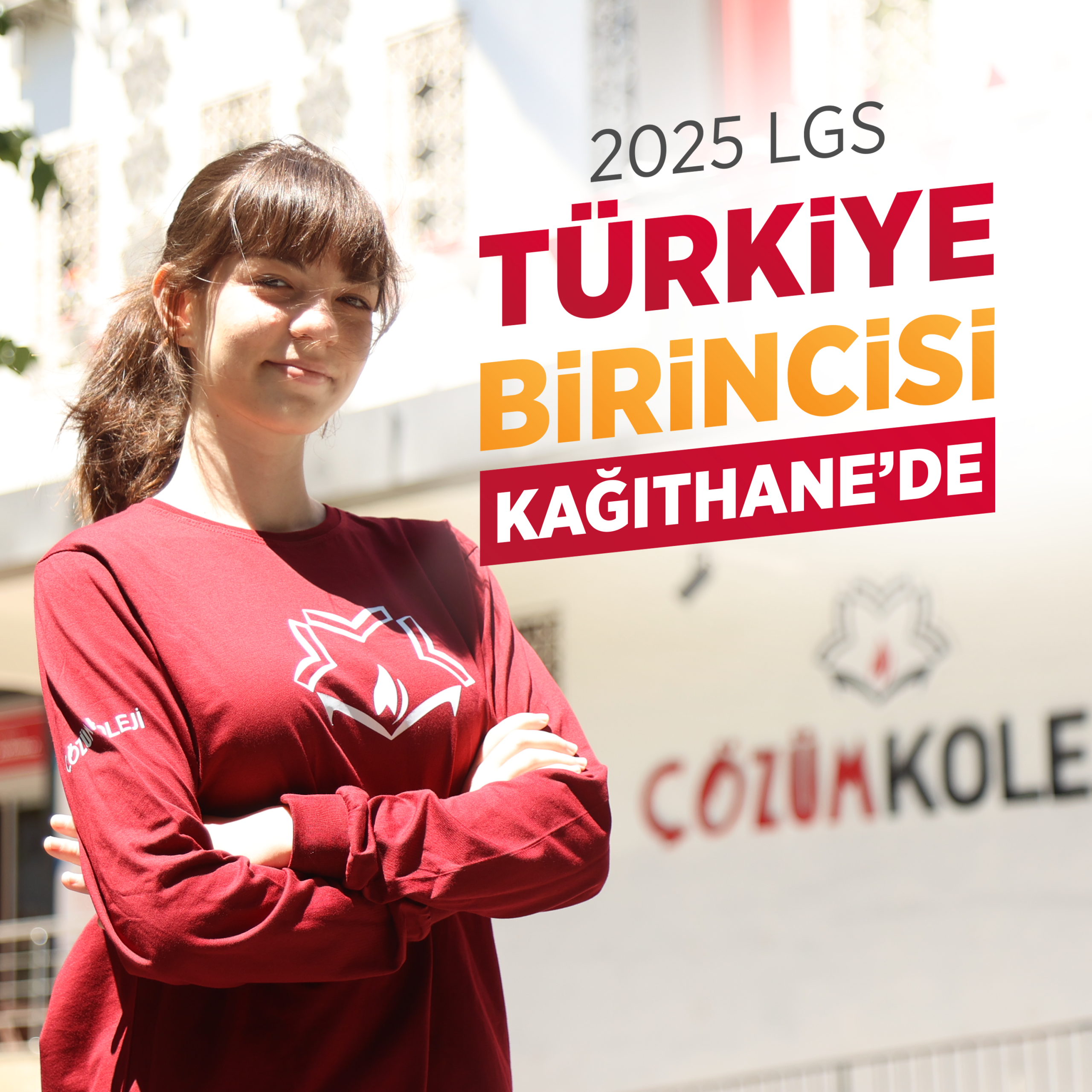 Kağıthane’nin Gururu: LGS Türkiye Birincisi Gökçenas Özsert’ten Tarihi Başarı
