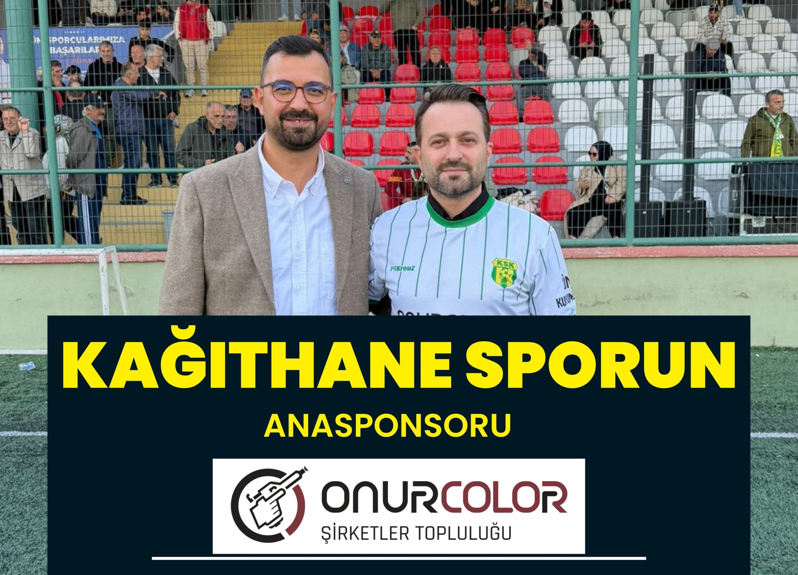Ahmet Kaya’dan Kağıthanespor’a Büyük Destek: Onur Color Forma Sponsoru Oldu